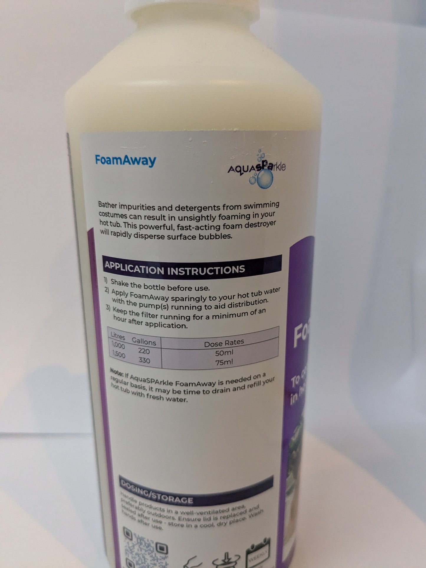 Aqua Sparkle Foam Away