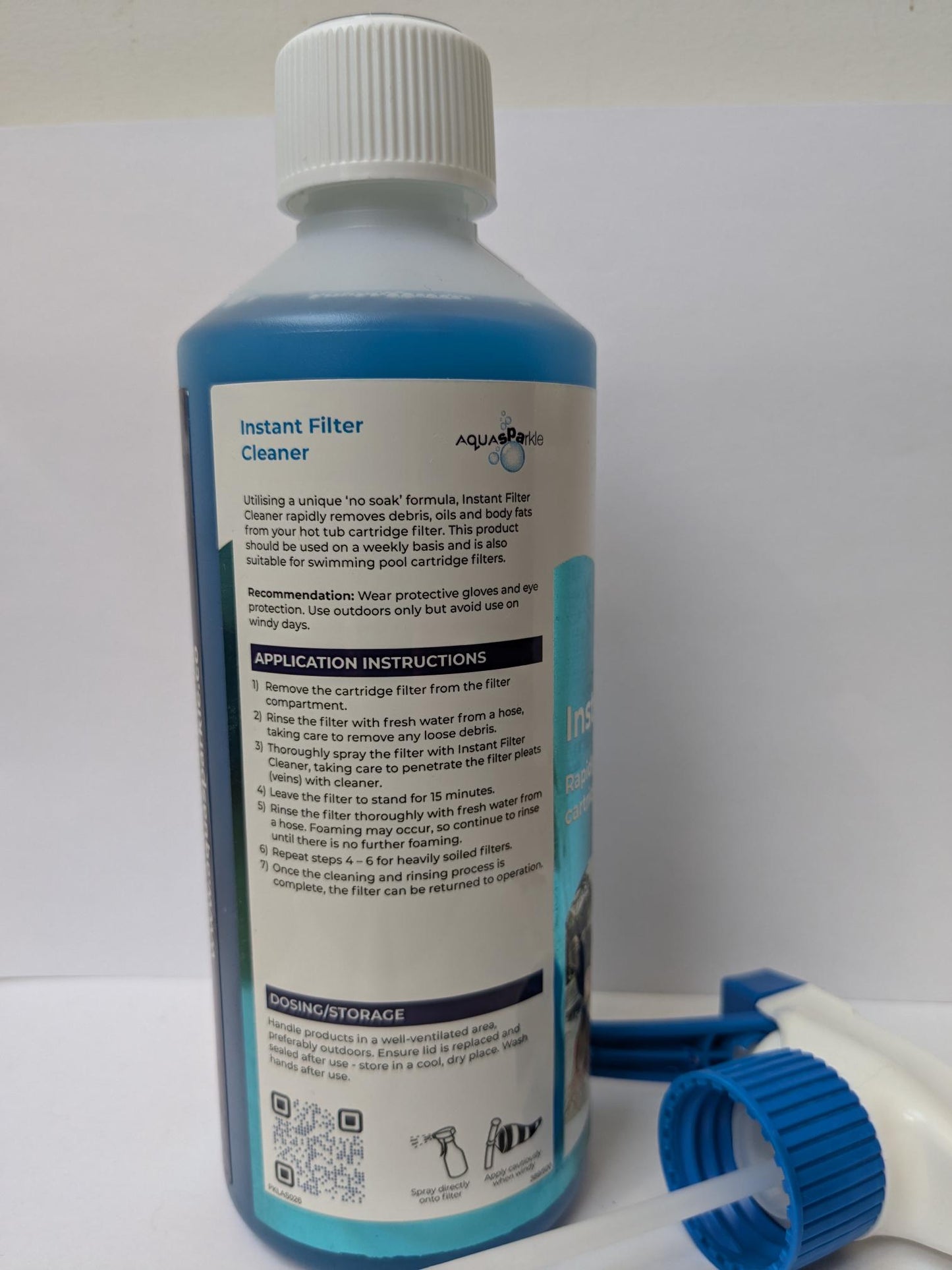 AquaSparkle Instant Filter Cleaner