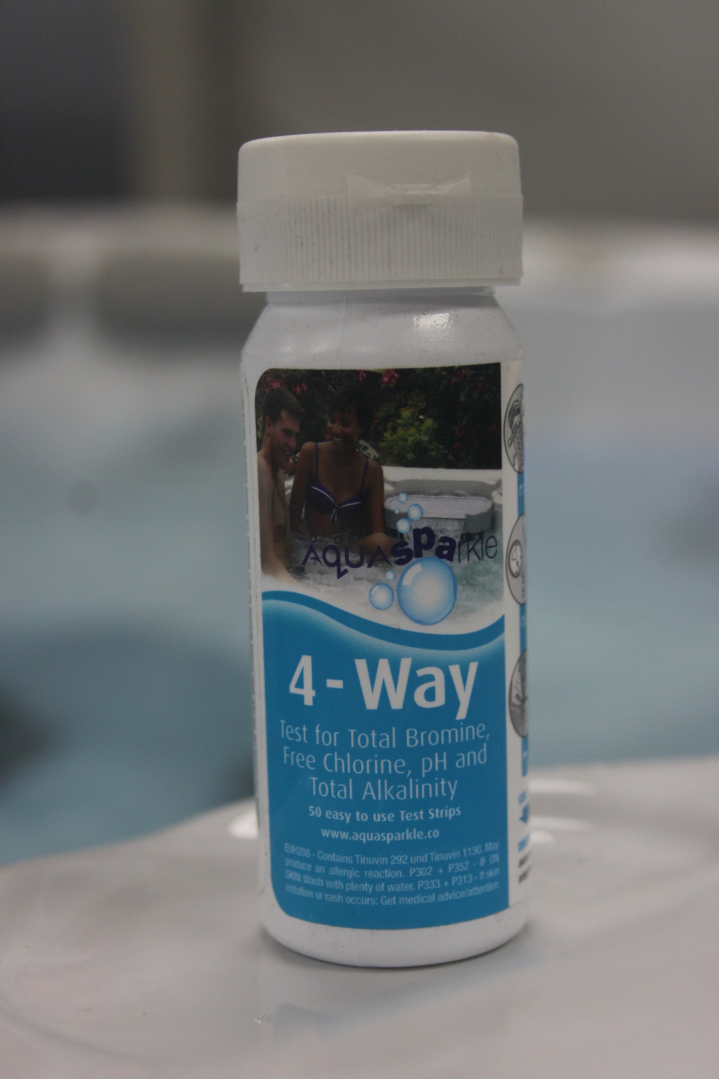 4-way test strip pot